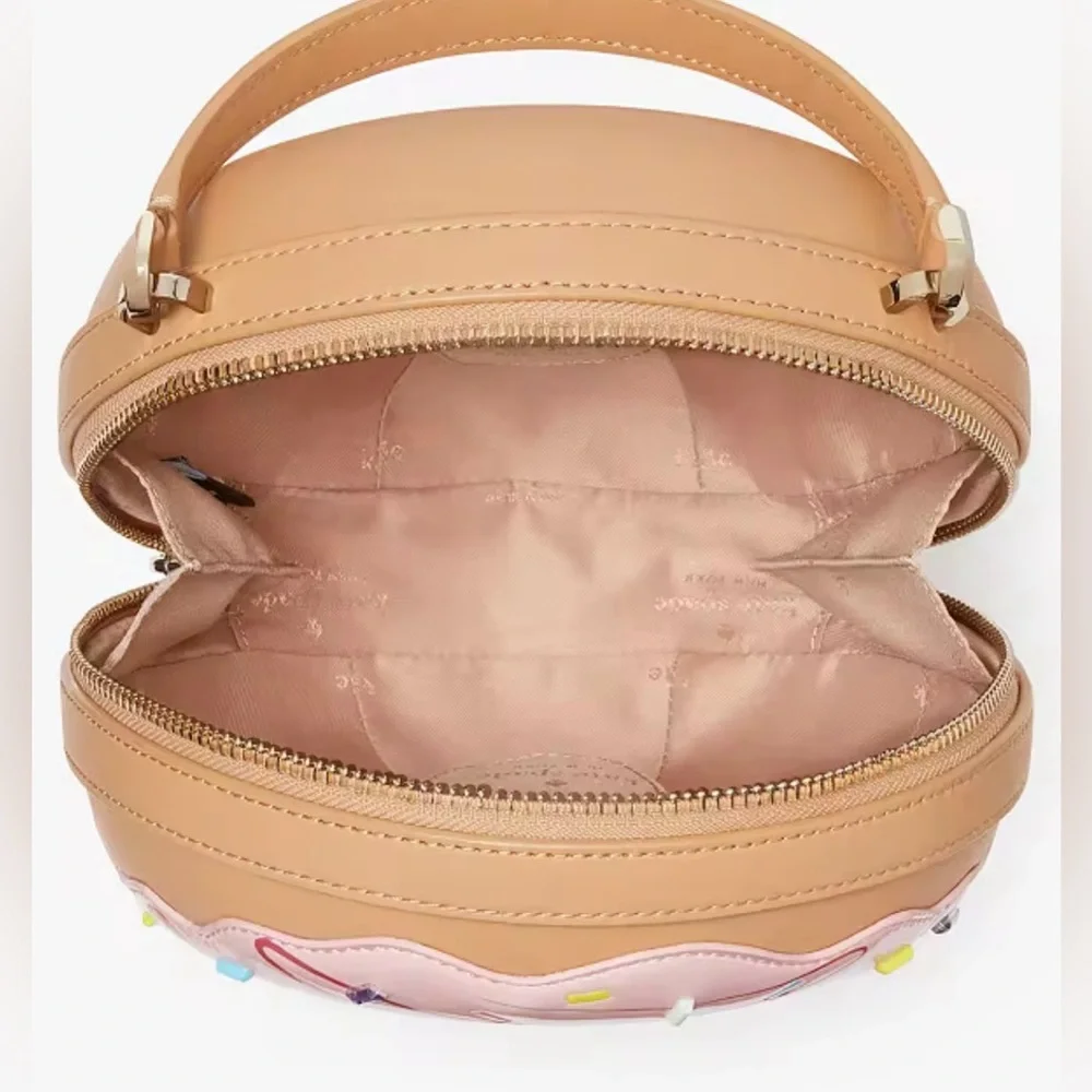 KATE SPADE 3D COFFEE DONUT CROSSBODY BAG NWT - Picture 3 of 11